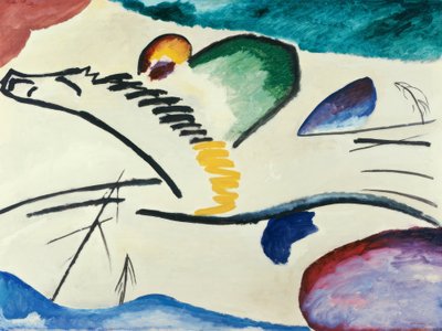 Lyrical by Wassily Kandinsky